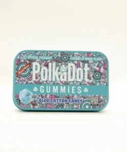 Blauwe Suikerspin Gummy