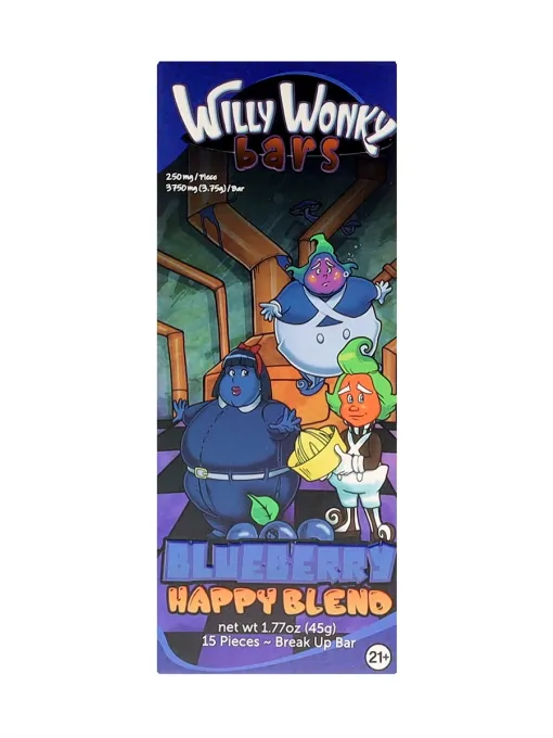 Blauwebes Willy Wonky Gelukkige Mixrepen